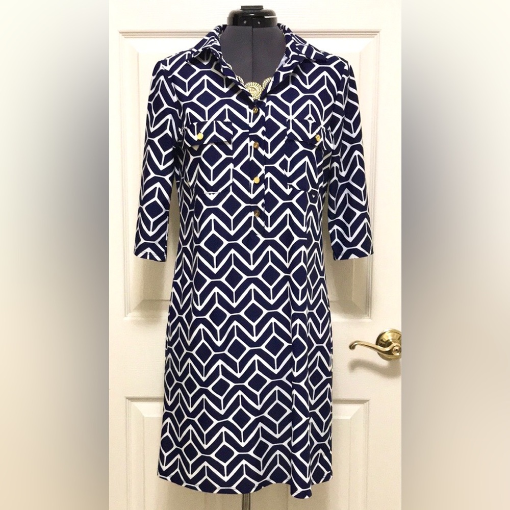 Jude Connally Jeanette Skirt - Navy Saddle